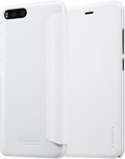 Чехол книжка Nillkin Sparkle Leather SP-LC XM для смартфонов Xiaomi Mi 6 White